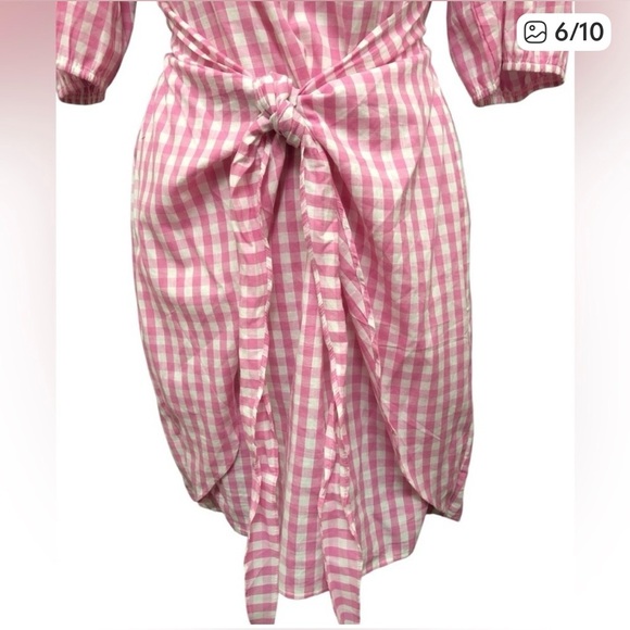 NWT Gingham dress - Picture 3 of 4